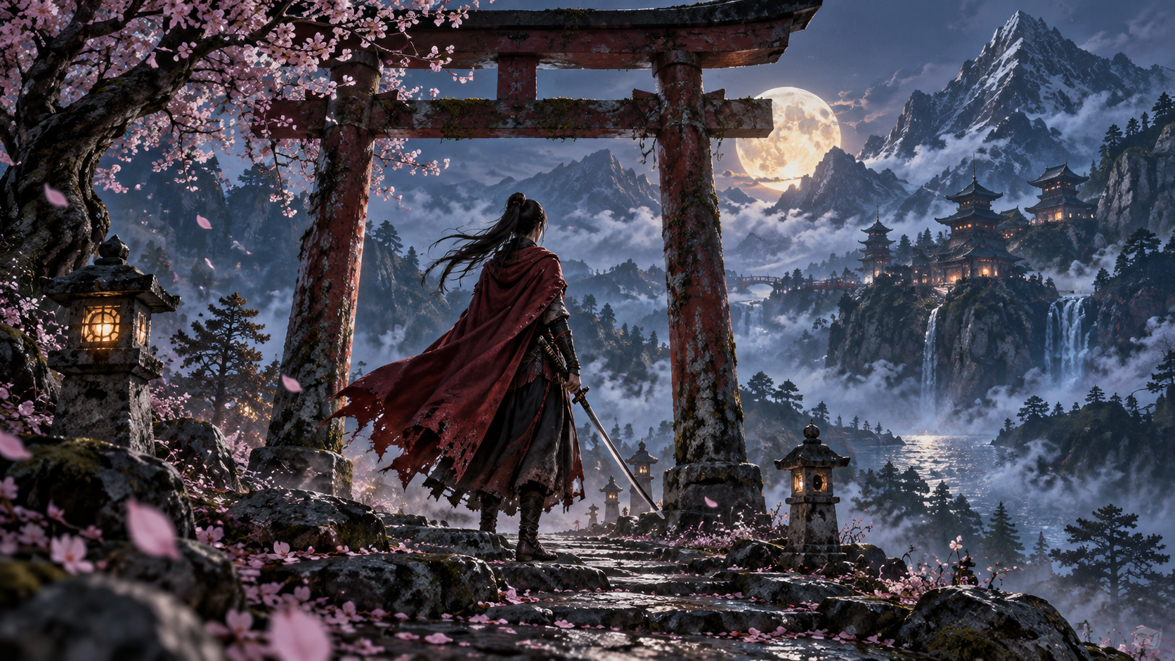 The spirit gate — original FablePhase inspiration artwork