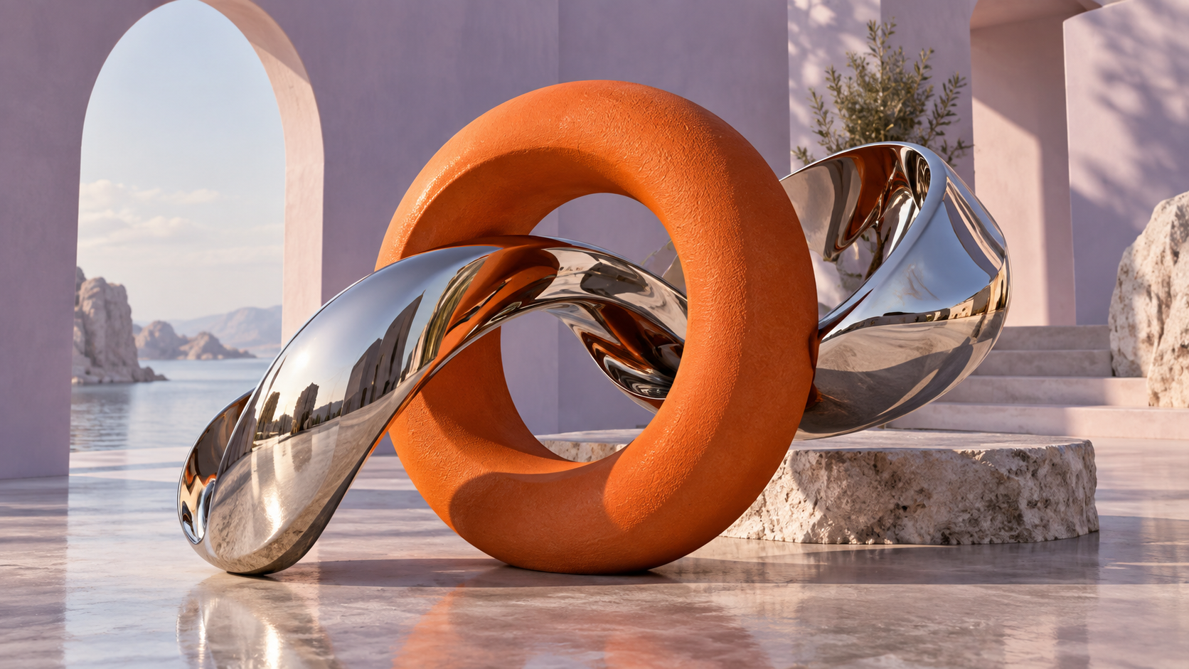 Liquid chrome — original FablePhase inspiration artwork